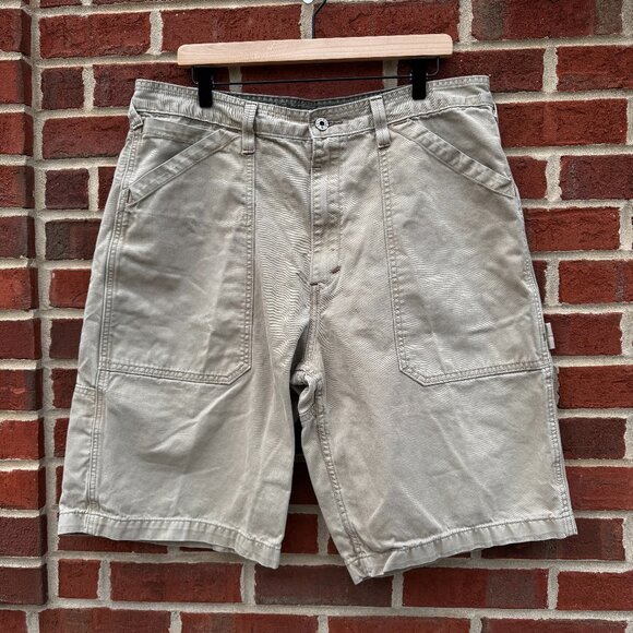 Silvertab Other - Vintage Silvertab Carpenter Shorts Mens Size 36 Khaki Y2K 90s